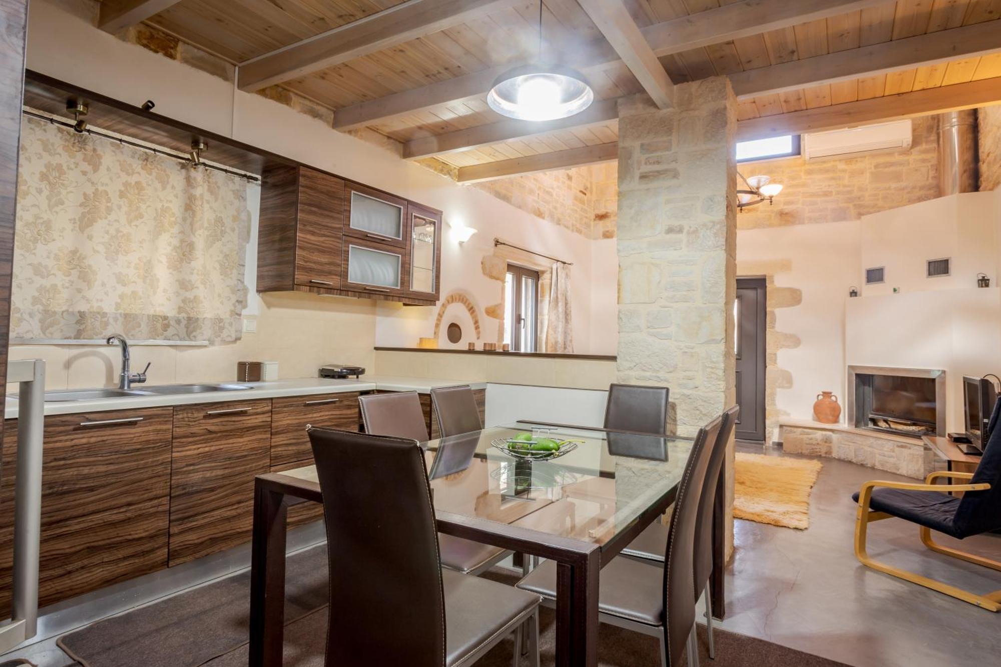 Casa Di Santolo Villa Platanias  Bagian luar foto