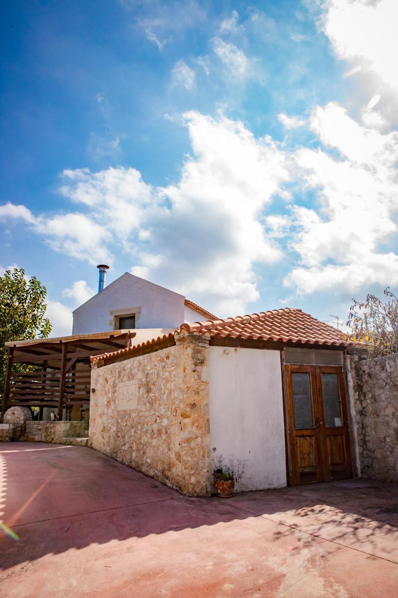 Casa Di Santolo Villa Platanias  Bagian luar foto