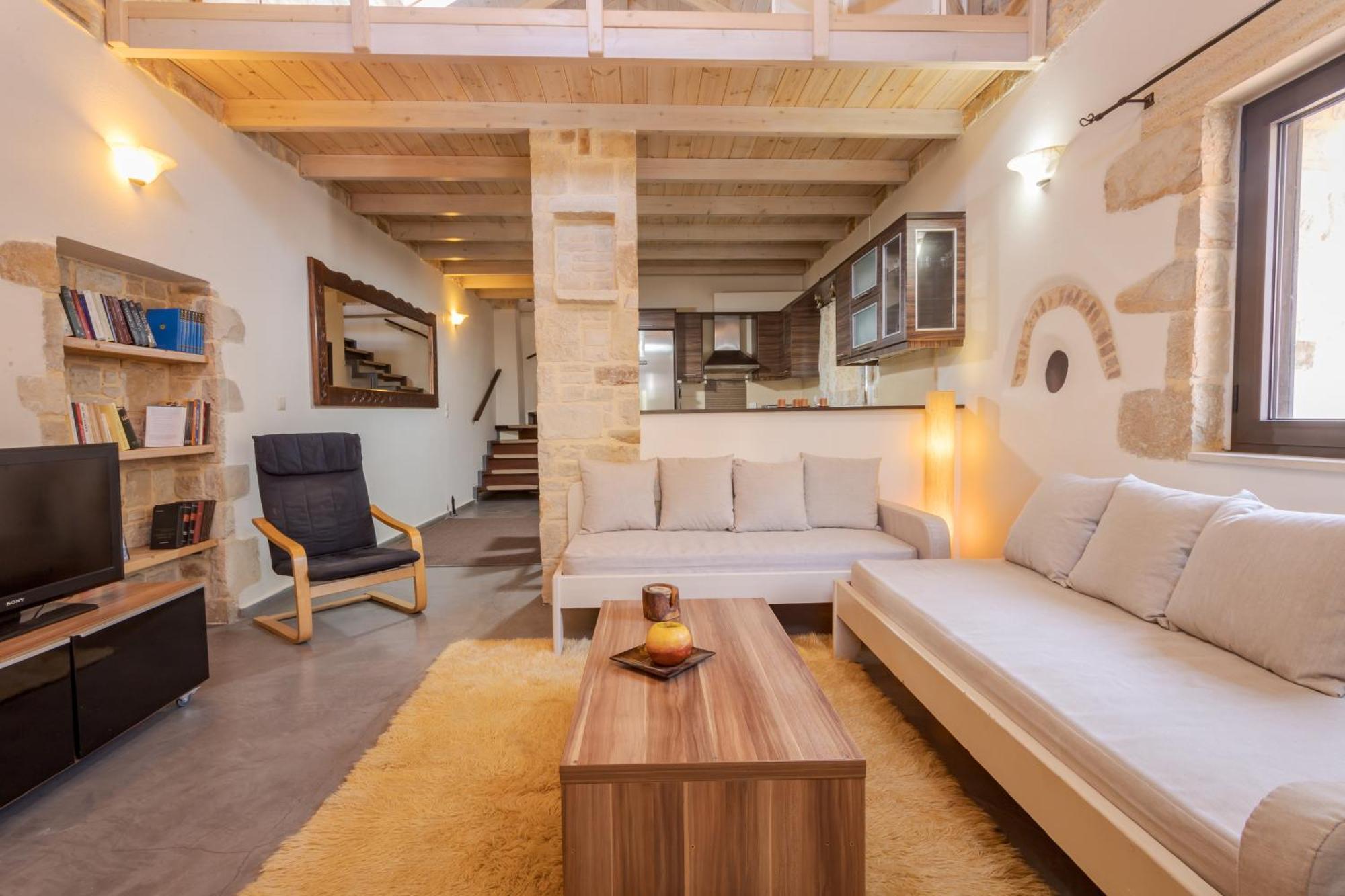 Casa Di Santolo Villa Platanias  Bagian luar foto